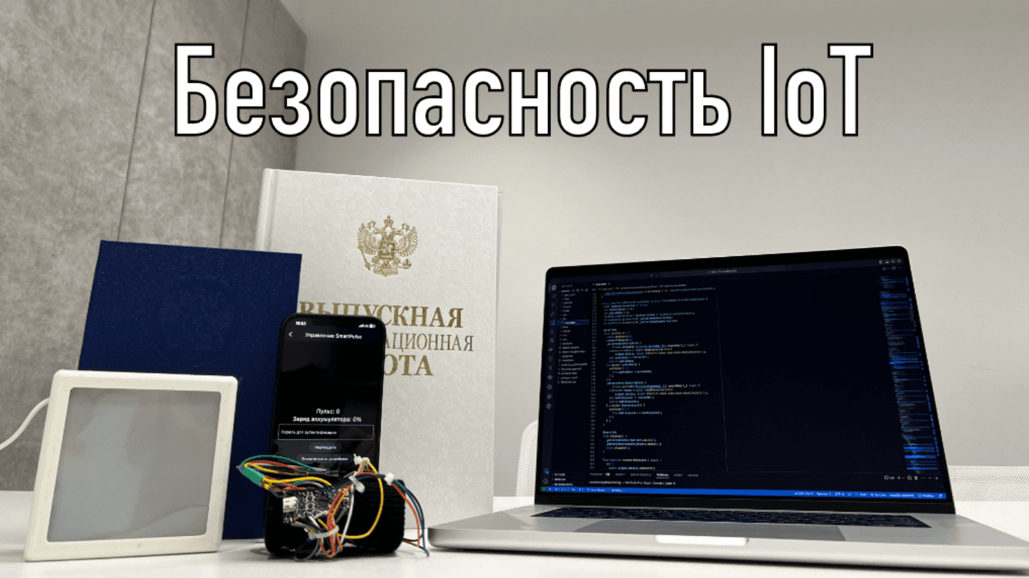 Information Security Specialist Diploma. Part No. 1 - Methodology for ensuring the security of Internet of Things devices